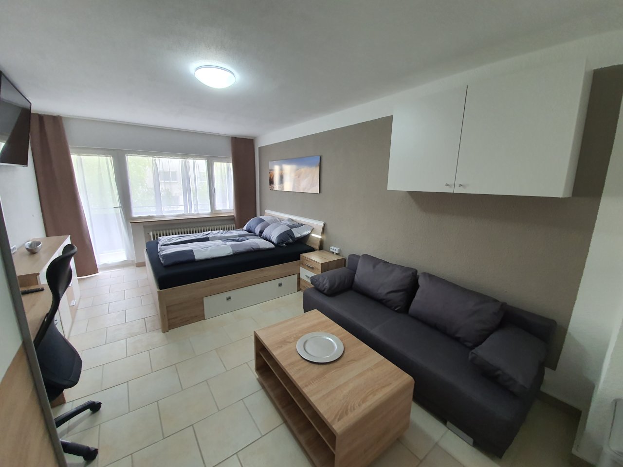  Wohn- Schlafzimmer