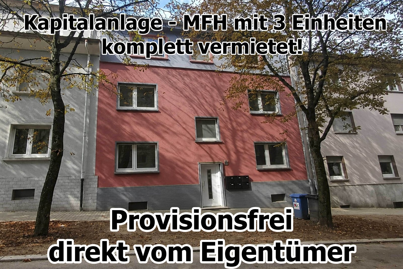 Pirmasens: 8% Rendite - vermietetes MFH mit 3 Einheiten 